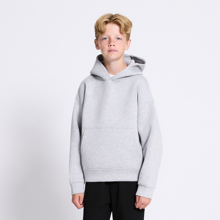 Scuba hoodie "Sloan star" Grey Melange